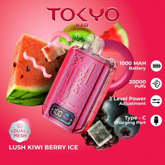 Tokyo Bar 20000 Puffs Disposable Vape 50Mg Best Vape Shop In Dubai Vape Shop Near Me 13