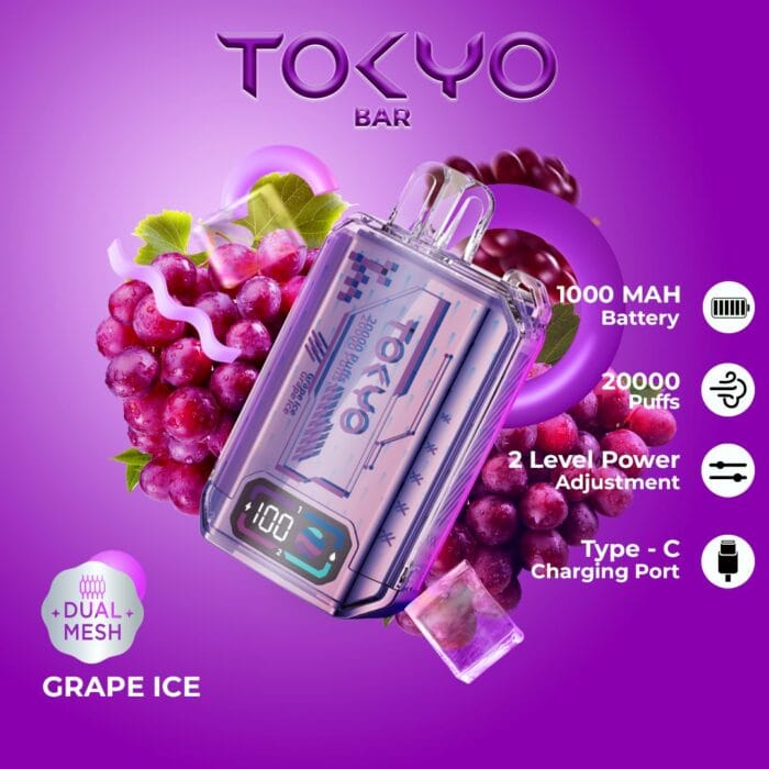 Tokyo Bar 20000 Puffs Disposable Vape 50Mg Best Vape Shop In Dubai Vape Shop Near Me 18