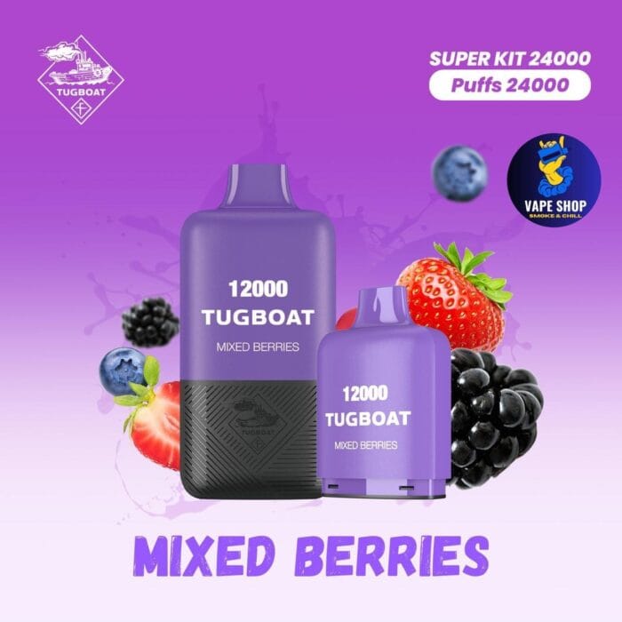 Tugboat Super Kit 24000 Puffs 5 Nicotine Disposable Vape Best Vape Shop In Dubai Vape Shop Near Me 12