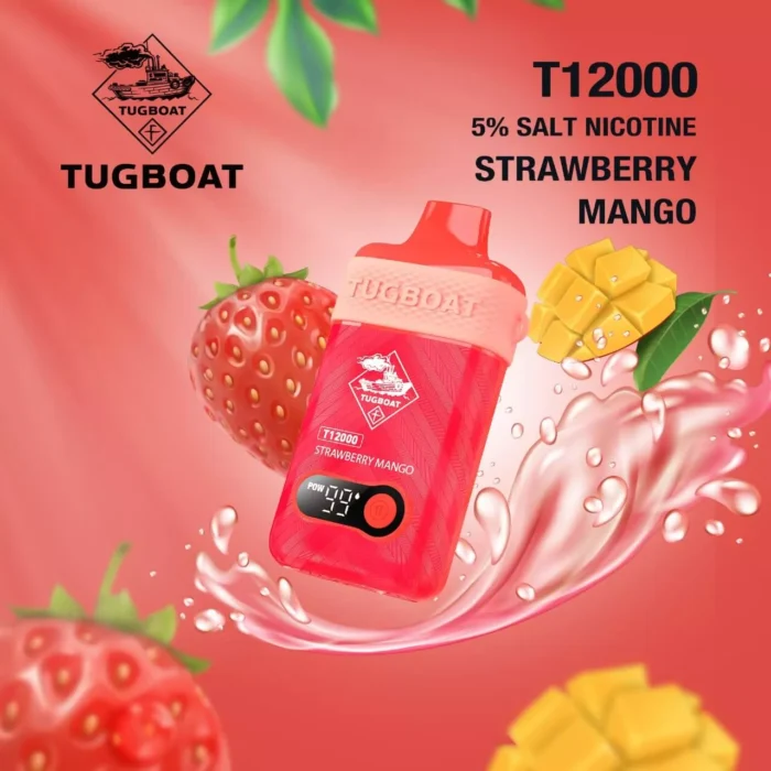 Tugboat T12000 Puffs Disposable 5 Salt Nicotine Vape Best Vape Shop In Dubai Vape Shop Near Me 13