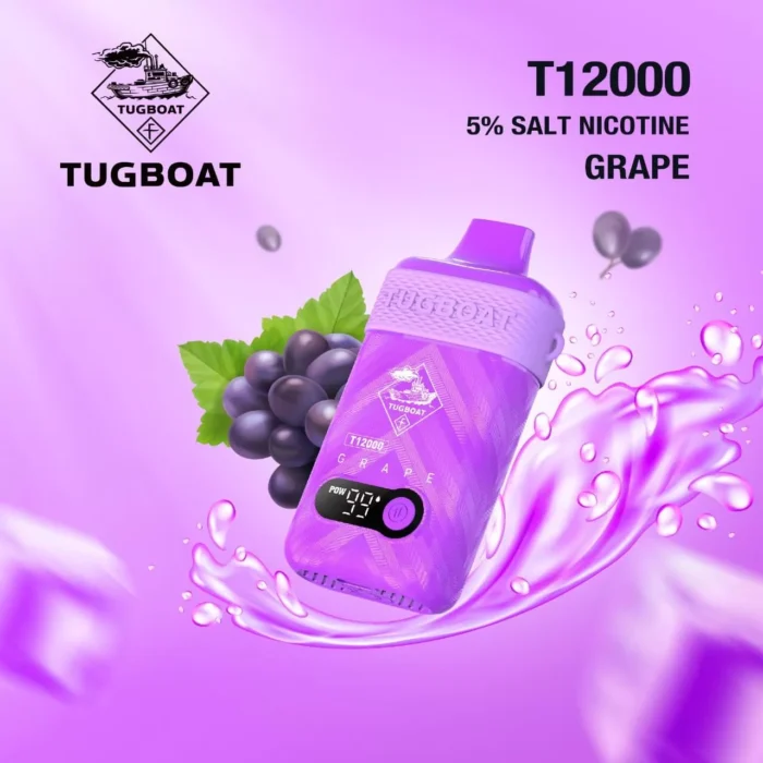 Tugboat T12000 Puffs Disposable 5 Salt Nicotine Vape Best Vape Shop In Dubai Vape Shop Near Me 14