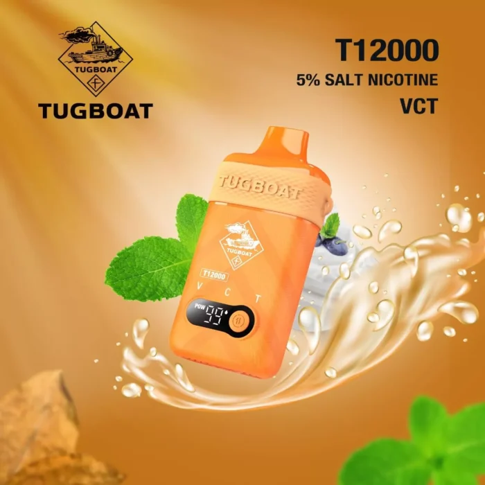 Tugboat T12000 Puffs Disposable 5 Salt Nicotine Vape Best Vape Shop In Dubai Vape Shop Near Me 2