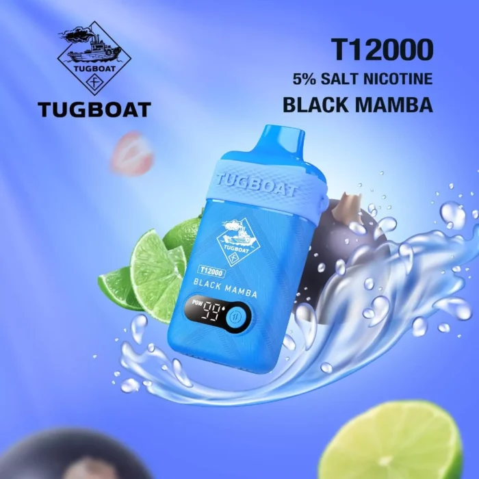 Tugboat T12000 Puffs Disposable 5 Salt Nicotine Vape Best Vape Shop In Dubai Vape Shop Near Me 4