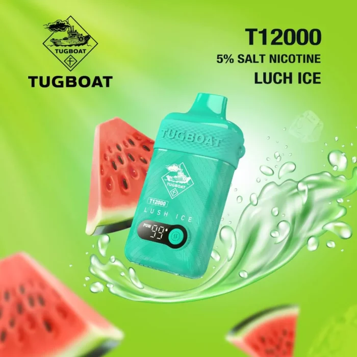 Tugboat T12000 Puffs Disposable 5 Salt Nicotine Vape Best Vape Shop In Dubai Vape Shop Near Me 7