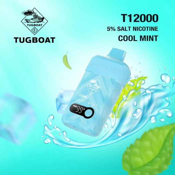 Tugboat T12000 Puffs Disposable 5 Salt Nicotine Vape Best Vape Shop In Dubai Vape Shop Near Me 9