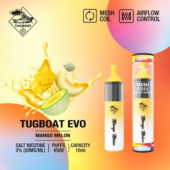 Tugboat Vape 4500 Puffs Disposable In Uae Best Vape Shop In Dubai Vape Shop Near Me 10