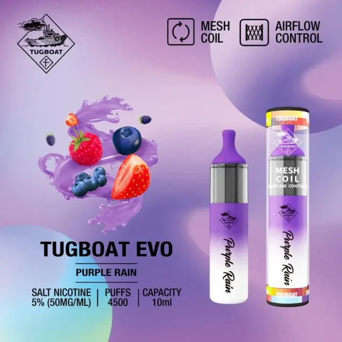 Tugboat Vape 4500 Puffs Disposable In Uae Best Vape Shop In Dubai Vape Shop Near Me 11