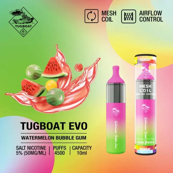 Tugboat Vape 4500 Puffs Disposable In Uae Best Vape Shop In Dubai Vape Shop Near Me 13