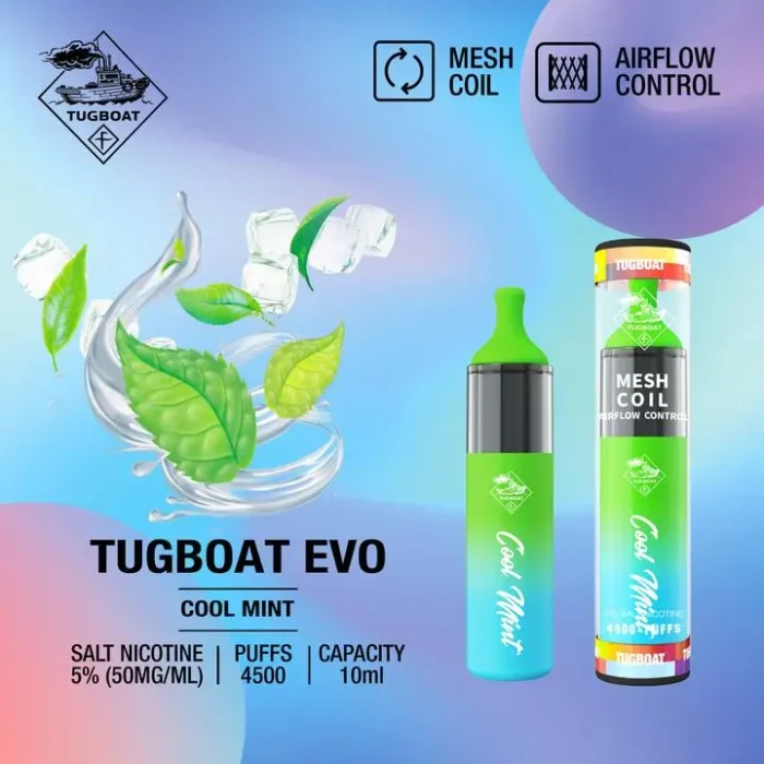 Tugboat Vape 4500 Puffs Disposable In Uae Best Vape Shop In Dubai Vape Shop Near Me 4