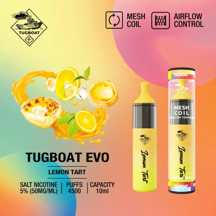 Tugboat Vape 4500 Puffs Disposable In Uae Best Vape Shop In Dubai Vape Shop Near Me 9