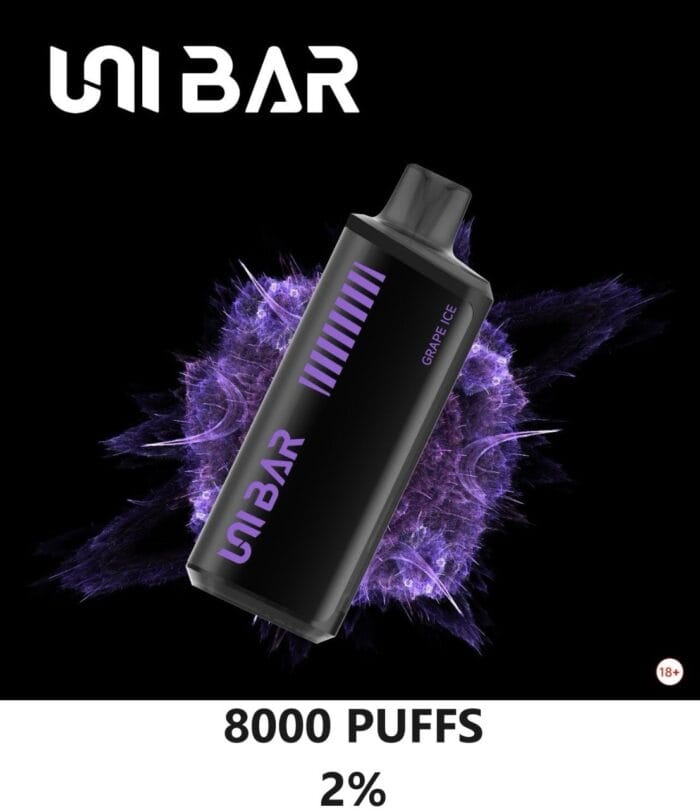 Uni Bar 8000 Puffs Disposable Vape 2 Nicotine Best Vape Shop In Dubai Vape Shop Near Me 3