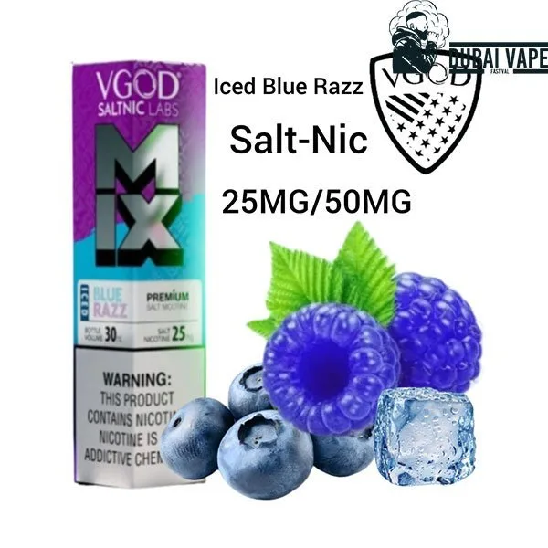 Vgod Iced Mix Series 30ml Liquid 25mg Saltnic Best Vape Shop In Dubai Vape Shop Near Me 2