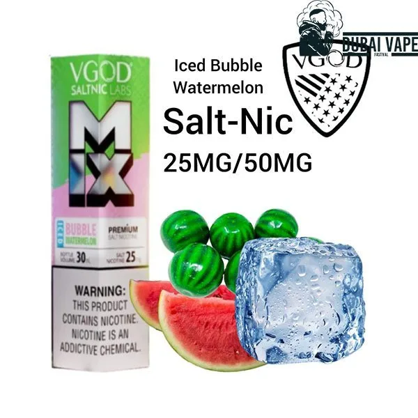 Vgod Iced Mix Series 30ml Liquid 25mg Saltnic Best Vape Shop In Dubai Vape Shop Near Me 3