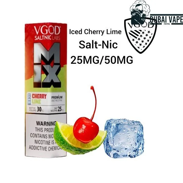 Vgod Iced Mix Series 30ml Liquid 25mg Saltnic Best Vape Shop In Dubai Vape Shop Near Me 4