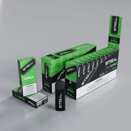 Vgod Stig Xl Crisp Apple 700 Puffs Disposable Vape Best Vape Shop In Dubai Vape Shop Near Me