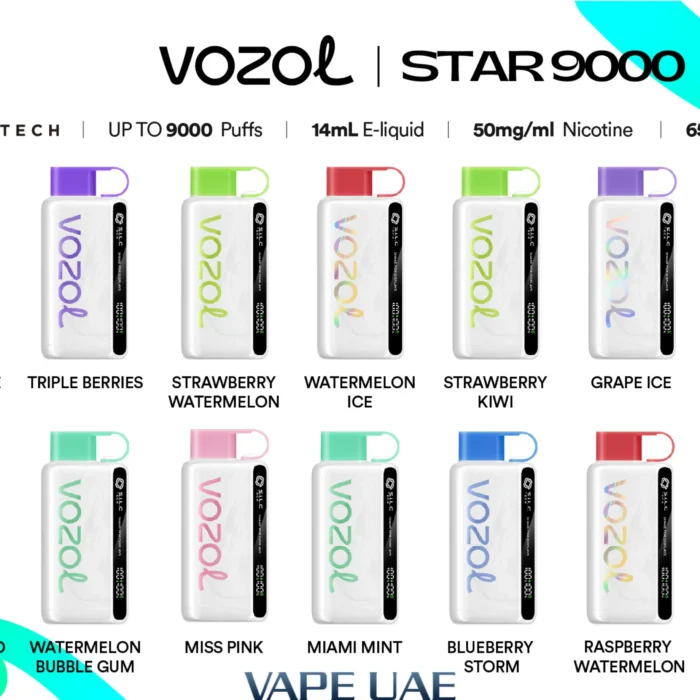 Vozol Star 12000 Puffs Disposable Vape In Dubai Uae Best Vape Shop In Dubai Vape Shop Near Me