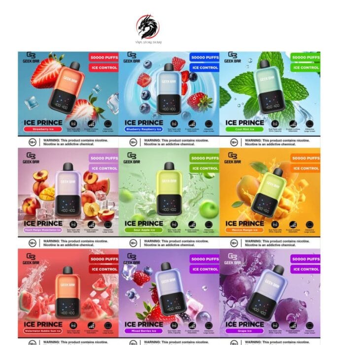 Geek Bar Ice Prince 50000 Puffs