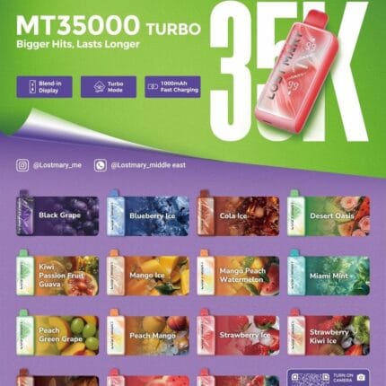 Lost Mary MT35000 Turbo Disposable Vape