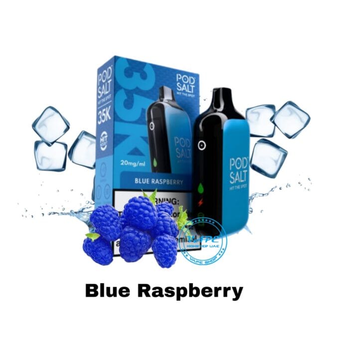 Podsalt 35K Puffs 2 Blue Raspberry