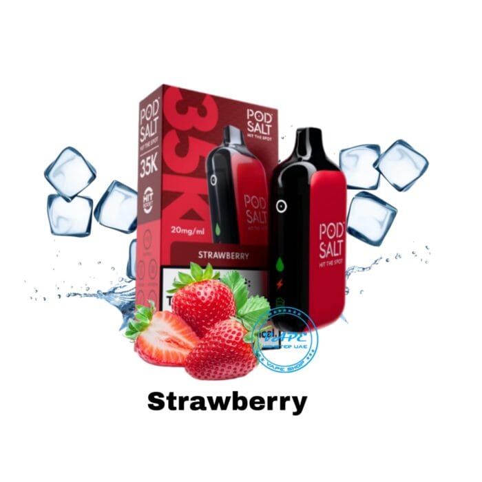 Podsalt 35K Puffs 2 Strawberry