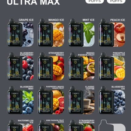 Tesiyi Ultra Max 40000 Puffs Disposable Vape