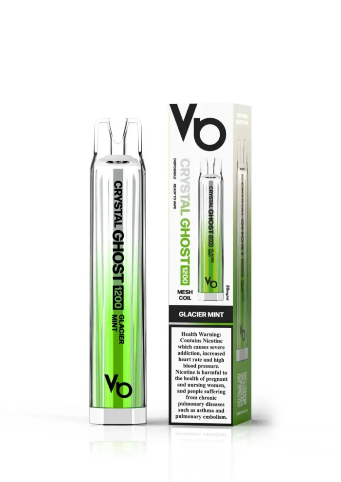 crystal ghost 12000 puffs disposable vape 20mg vapeboo 903330