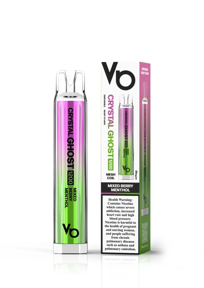 crystal ghost 12000 puffs disposable vape 20mg vapeboo 971578