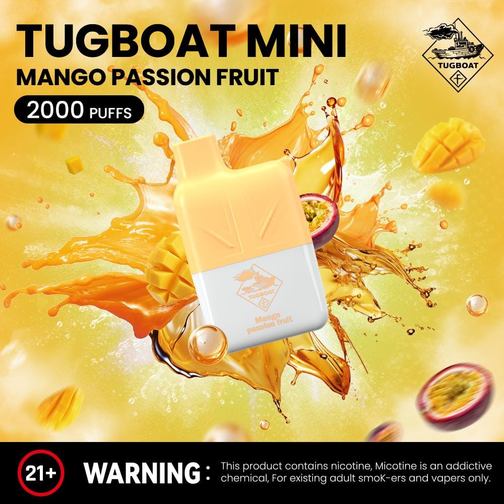 Tugboat Mini 2000 Puffs 2% Nicotine Disposable Vape in UAE (18) Tugboat Mini 2000 Puffs 2 Nicotine Disposable Vape in UAE 18