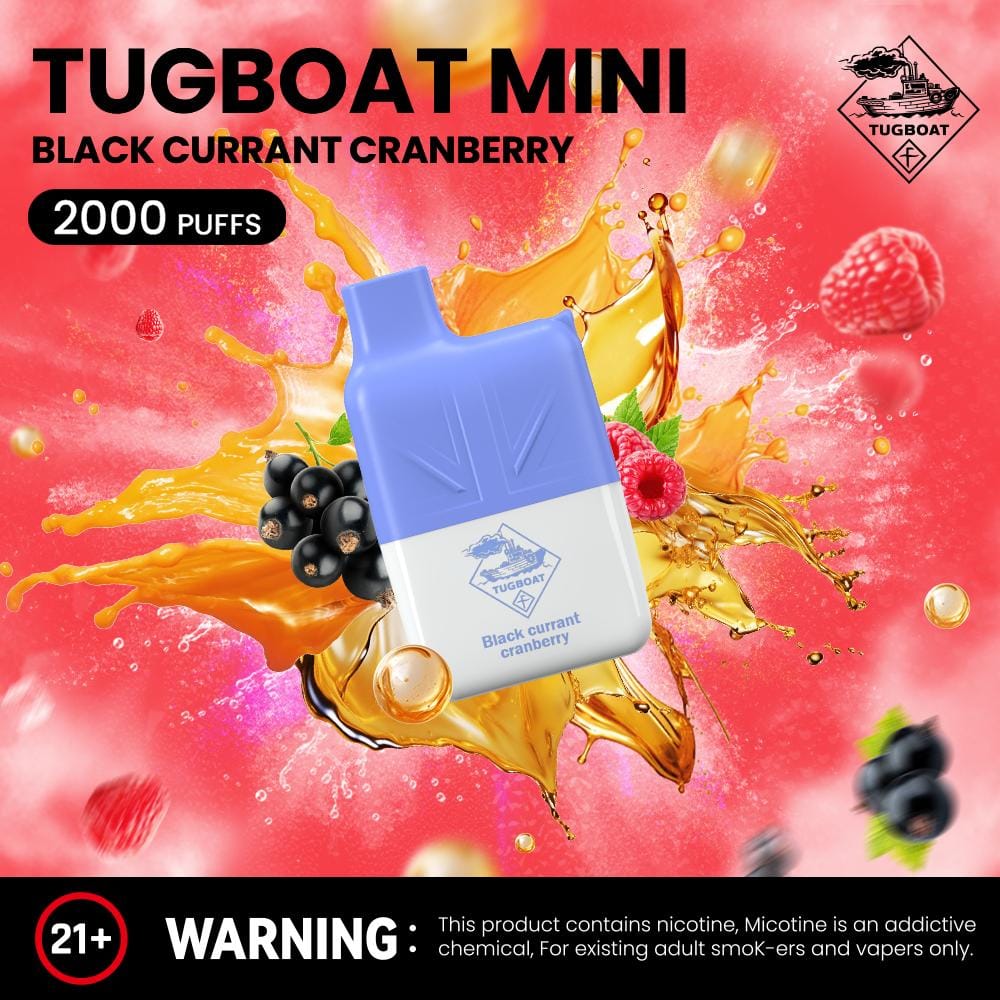 Tugboat Mini 2000 Puffs 2% Nicotine Disposable Vape in UAE (3) Tugboat Mini 2000 Puffs 2 Nicotine Disposable Vape in UAE 3