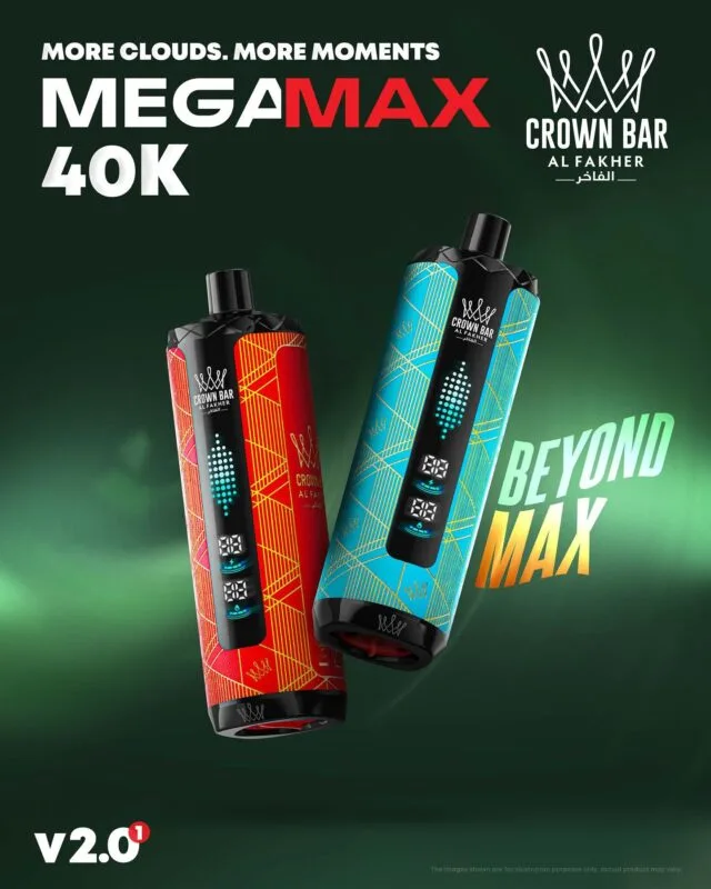 Al Fakher Crown Bar Mega Max 40K Vape